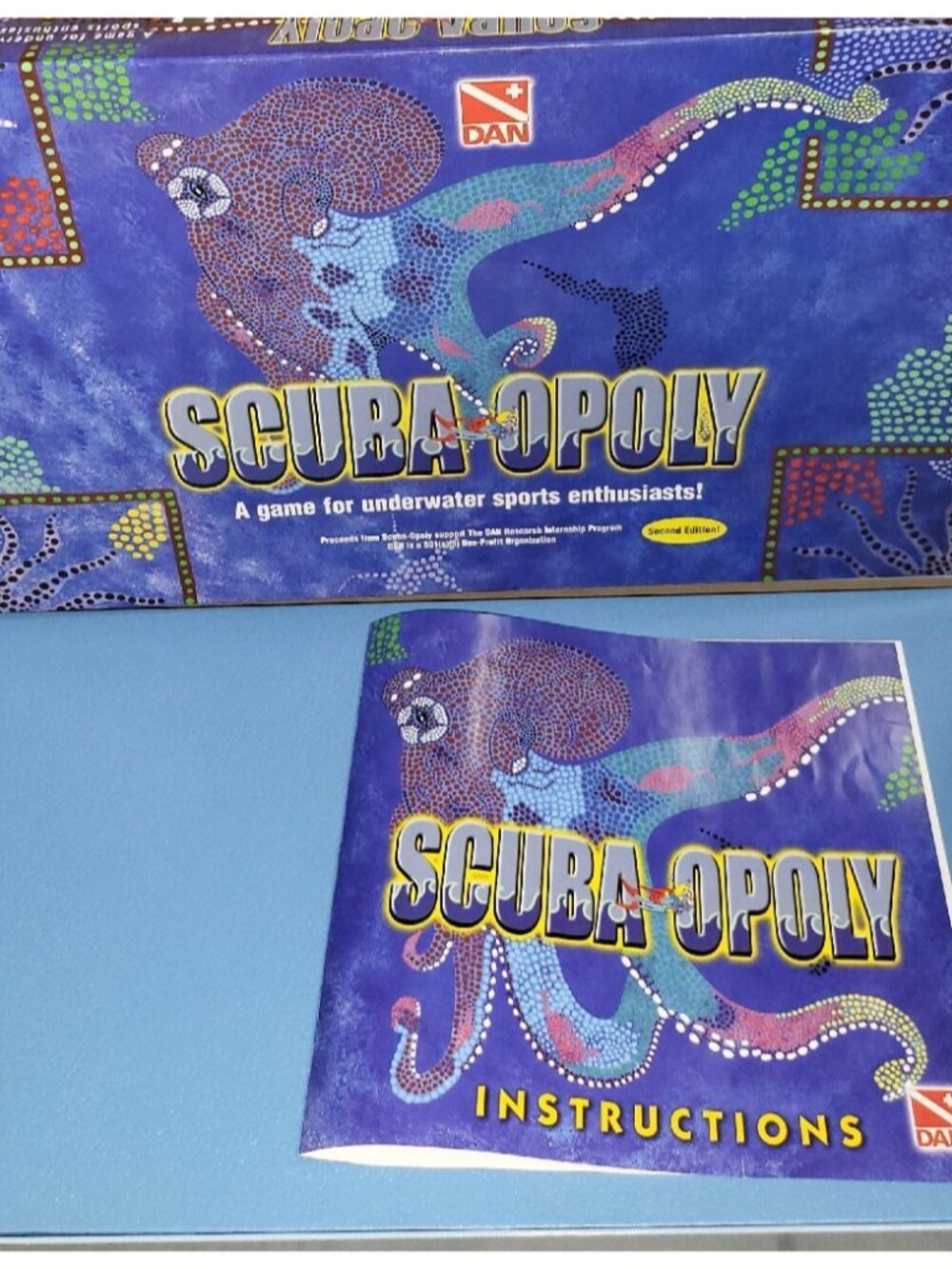 Scuba Opoly Board Game Scuba Divers Underwater Sports Enthusiasts Scubaopoly!